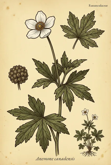 Canada anemone