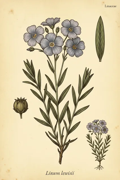 Lewisii's flax
